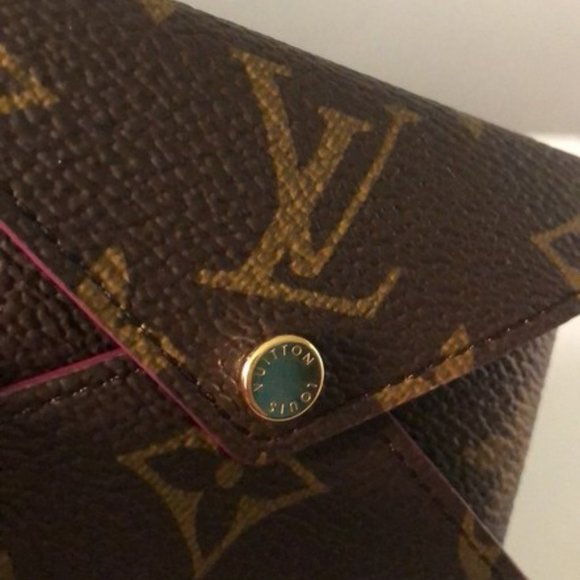 Louis Vuitton Dark Brown Monogram Envelope Wallet - Picture 8 of 15